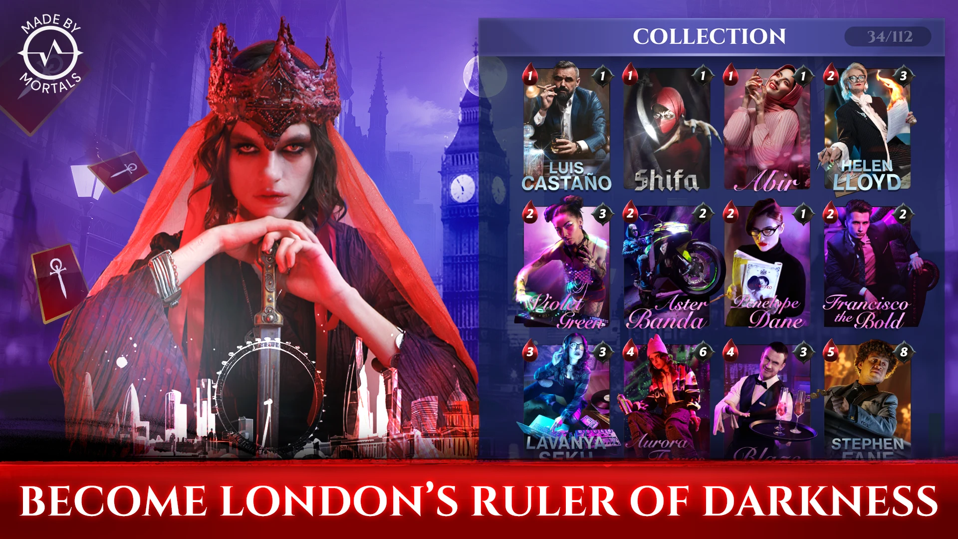 Clans of London: Vampire CCG screenshot